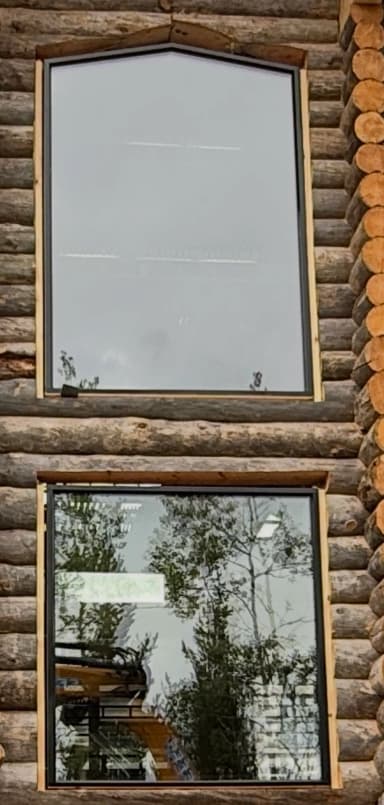 Grandes ventanas Pihla 2190x2190 y ventana lateral 1990x2720