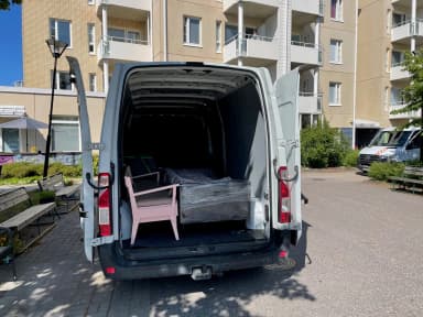 Asistencia de transporte para artículos individuales como sofá, cama, lavadora