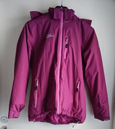 Five Seasons violette Winterjacke Größe 158/164 mit Schneefang