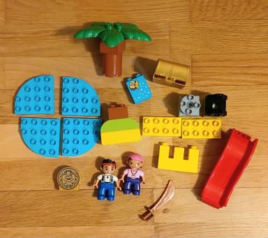 LEGO DUPLO Jake und die Piraten von Nimmerland Schatzinsel 10604