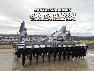 Rol-Ex BT3.5E Scheibenegge 350 cm mit hydraulischer Walzenverstellung