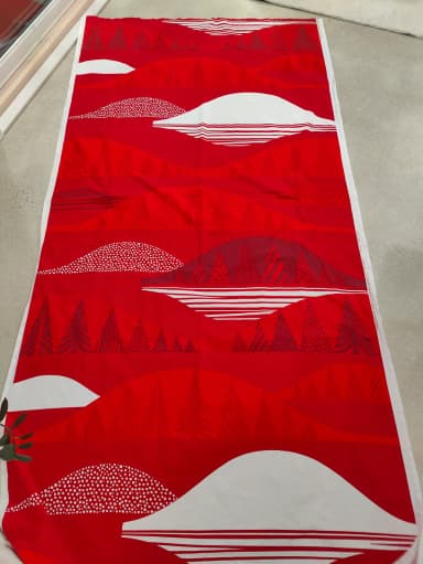 Tela Marimekko Kultakero de 2,7 metros en buen estado