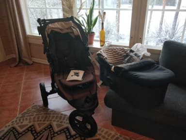 Cochecito City Elite con adaptadores y funda para lluvia