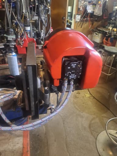 Oilon Pro LJ10 Ölbrenner von 2004 mit Ersatzteilen