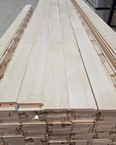 Panel de sauna de álamo sin nudos 15x120x2400 mm STS SJ AB