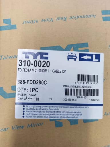 Nuevas ópticas, luces traseras y otras piezas Ford con un 70% de descuento