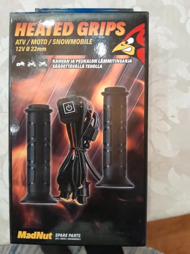 Juego de calentadores de puño y pulgar ajustable para manillares de 22 mm
