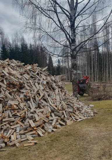 Pilkemaster evo36 Holzspalter mit hydraulischem Vorschub und Holzheber