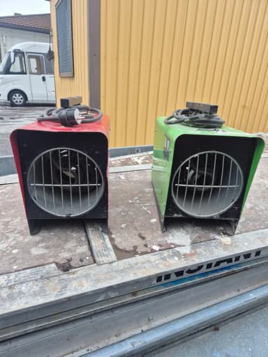 Calefactor eléctrico Remko 3 kW en buen estado