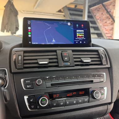 BMW F series Carplay and Android Auto display upgrade
