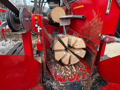 Dry birch firewood available in various sizes