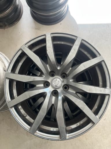 Llantas originales de aluminio 20” para Nissan GTR con sensores de presión