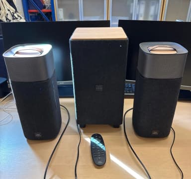 Philips Fidelio Heimkino-Lautsprecher mit Subwoofer SW7235Y/12