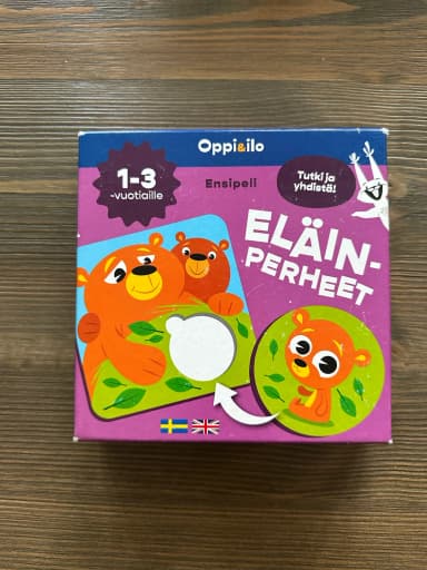 Oppi&ilo Tierfamilien-Spiel für Kinder in gutem Zustand