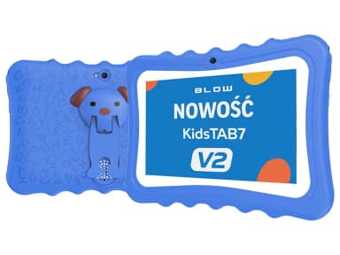 BLOW Kids TAB7 V2 4/32GB Tablet mit blauem Gehäuse und 2 MP Kamera