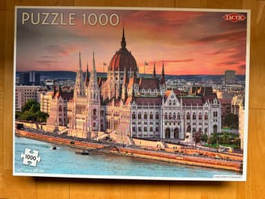Tactic puslespill med 1000 biter fra Budapest i god stand