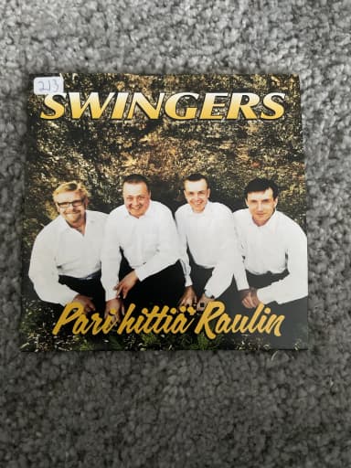 Swingers' Pari hittiä Raulin CD-Single mit Originalhülle