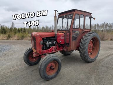 Volvo BM Buster 400 Traktor mit Perkins-Motor und Zapfwellenregelung