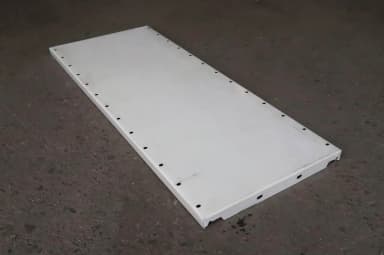 Weiße Kasten-Regalbretter 100cm x 40cm, mehrere Stücke verfügbar