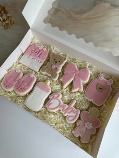 Galletas artesanales decoradas a mano para celebraciones