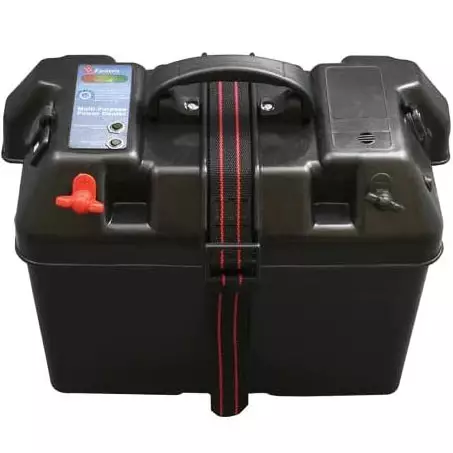 Batteriekasten mit USB-Stromausgang 100Ah für Bootsakku