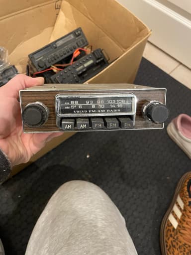 Volvo Amazon PV P1800 Autoradio zu verkaufen