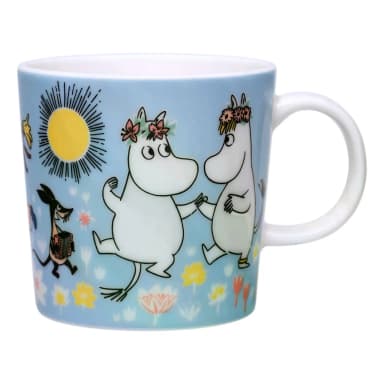 Taza Moomin Arabia Kesätanssit Suecia 2026 edición limitada 0,3L