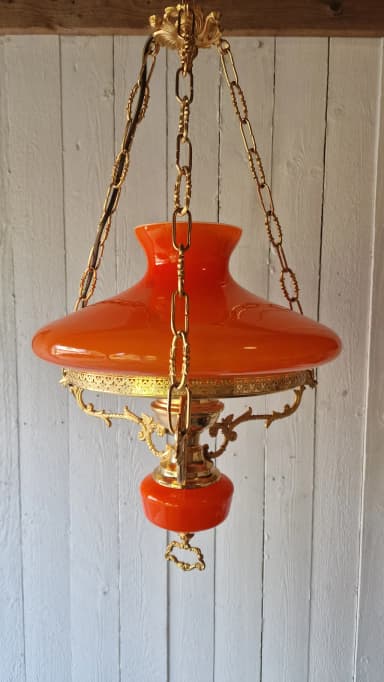 Kunnostettu Valinte 32 cm kattovalaisin 60-70-luvulta