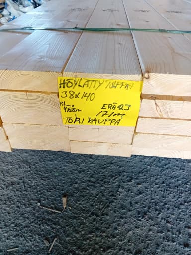38x140 gehobelter Pfosten 171 Meter mit 4,88 m Länge verfügbar