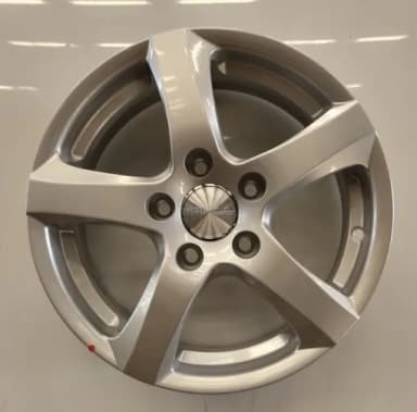 Image Motion silber 6x15 Felgen 5x112 ET43 KR57,1 Satz mit 4