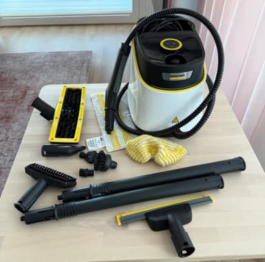 Kärcher SC 3 Deluxe Easy Fix Dampfreiniger mit Zubehör