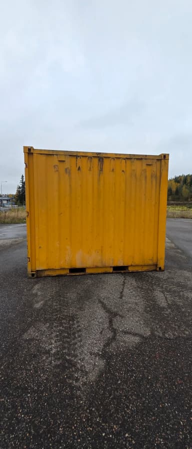 10ft Lagercontainer mit Regalen in gutem Zustand
