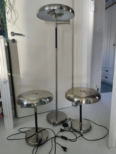 Ikea Grimsö Stehlampe und zwei Tischlampen in gutem Zustand