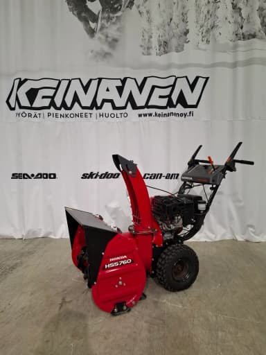 Honda HSS760EW snøfreser med elektrisk start og 61 cm arbeidsbredde