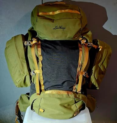 Mochila Lundhags Saruk Expedition 110+10L como nueva