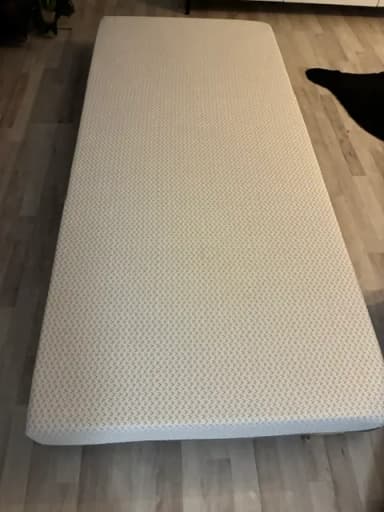 Colchón de espuma Wellpur 90x200x18 cm en excelente estado