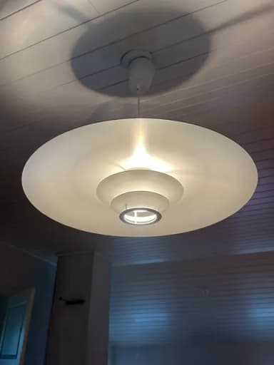 Artek JL 341 valkoinen riippuvalaisin erinomaisessa kunnossa