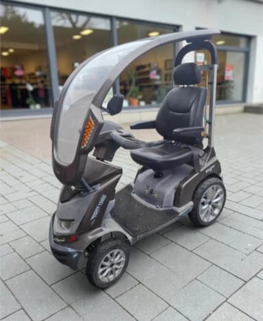 Panorama electric moped with shelter Rally city 1500s