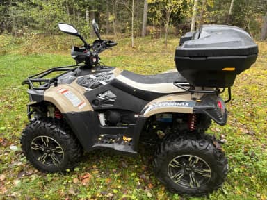 Tractor ATV Linhai 420 Promax 4X4 T3B con bajo kilometraje