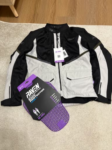 Raven Moravia TX Air+ Jacke und Hose Größe M mit Rückenprotektor