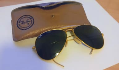Vintage Ray-Ban Bausch & Lomb Outdoorsman Sonnenbrille mit Etui