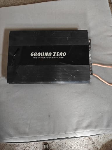 Ground Zero GZIA 2235HPX-II Verstärker in Suomi zu verkaufen