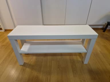 Mueble para TV Ikea Lack con leves signos de uso