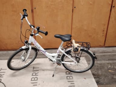 Bicicleta infantil Sky Ride con 3 velocidades y luz delantera en el manillar