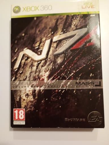 Edición coleccionista de Mass Effect 2 en buen estado