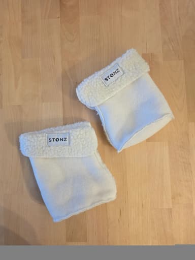 Valkoiset Stonz lämpimät linersit koko M