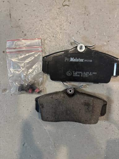 Pastillas de freno ProMeister PP3168 para Nissan Primera P11