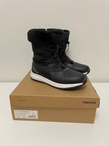 Varme Viking Equip Warm WP Zip vintersko størrelse 39 for jenter