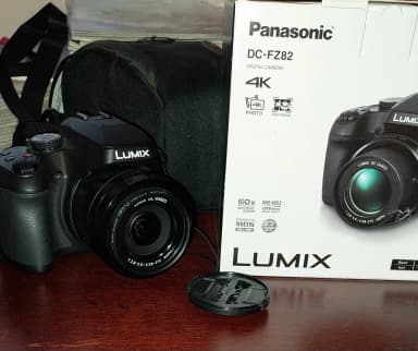 Panasonic Lumix DC-FZ82 4K Digitalkamera mit Zoomobjektiv