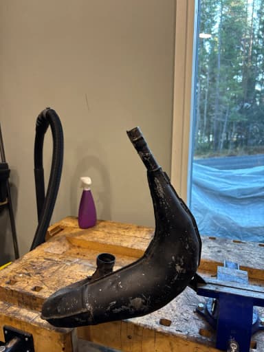 Honda cr 85cc 2002 exhaust pipe in good condition